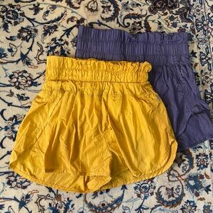 FREE PEOPLE movement— way home shorts, 2 pairs, women’s medium